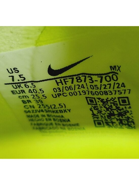 NEW Nike Mercurial Superfly 10 Elite FG Soccer Cleats HF7873-700 Size 7.5 Mad